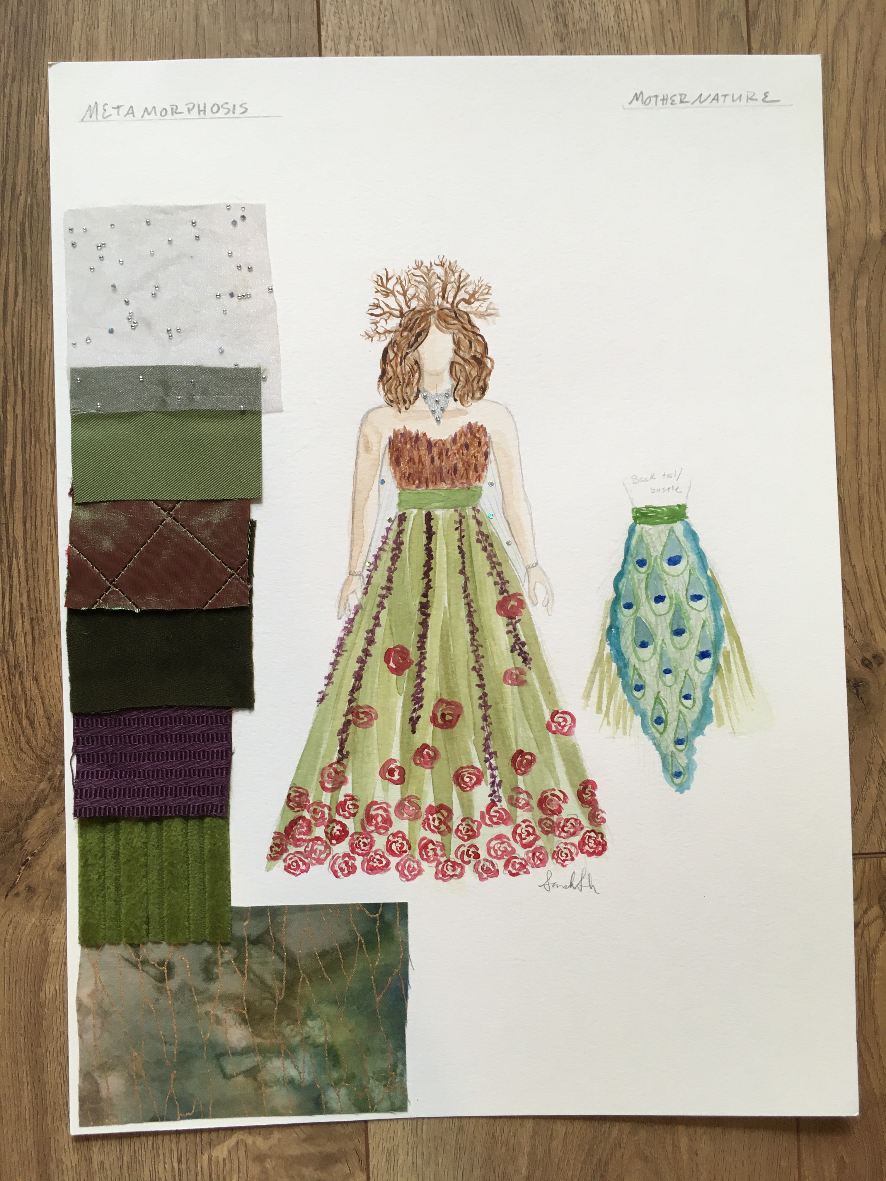 metamorphosis mother nature costume design