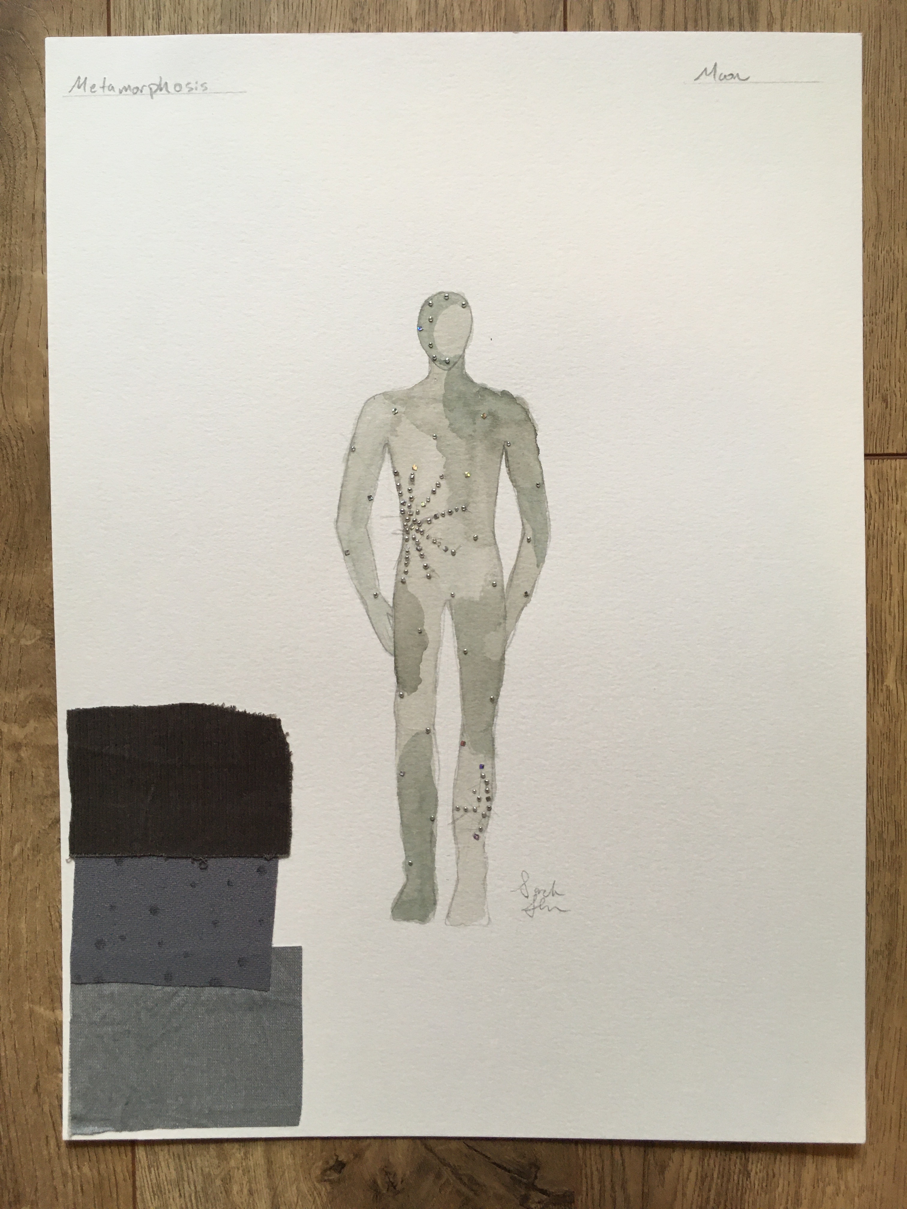 metamorphosis moon costume design